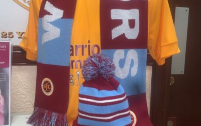 Club Scarves Back In Stock and New Hats