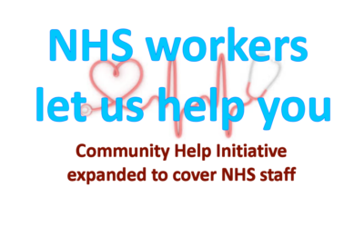 Community Initiative Expanded to NHS staff