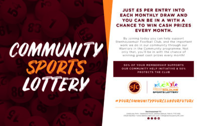 Join our Community Sports Lottery