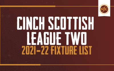 2021-22 Fixture List Announced