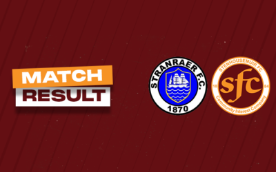 Match Report: Stranraer vs Stenhousemuir