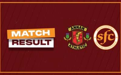 MATCH REPORT: Annan Athletic 0-2 Stenhousemuir