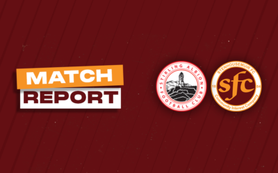 Match Report: Stirling Albion vs Stenhousemuir