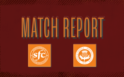 Match Report: Stenhousemuir vs Partick Thistle