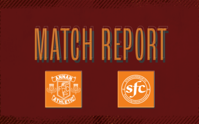 Match Report: Annan Athletic vs Stenhousemuir