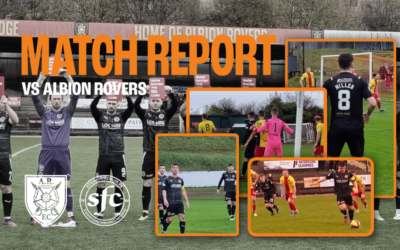 Match Report vs Albion Rovers