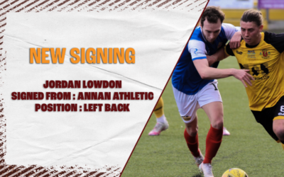 Jordan Lowdon is a Warrior