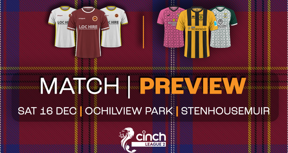 Match Preview | vs East Fife