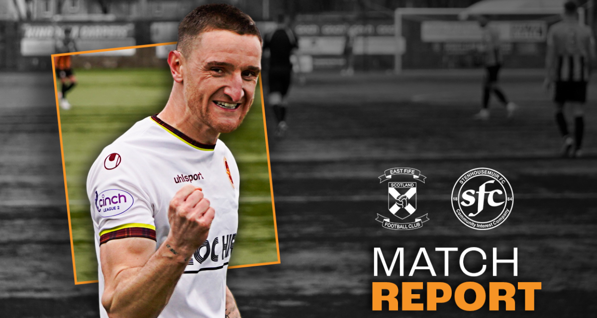 Match Report | vs East Fife