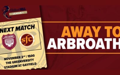 Ticket Information for Arbroath vs Stenhousemuir – Saturday, 2nd November 2024