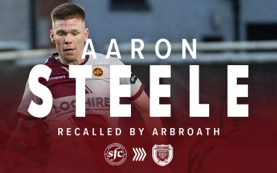 Aaron Steele returns to Arbroath