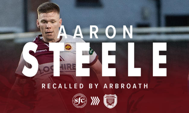 Aaron Steele returns to Arbroath