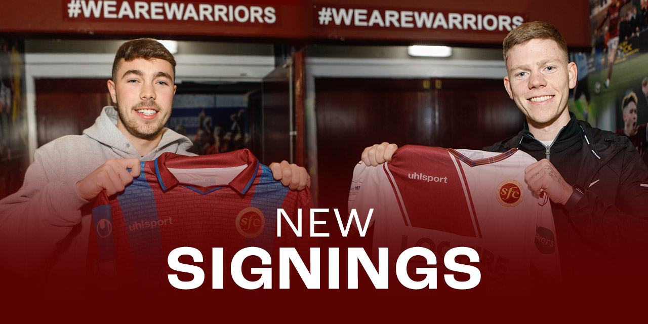 Warriors, we have bolstered our squad with two new loan signings 